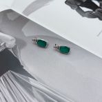 Серебряные серьги Tiva с натуральным агатом 6.519ct (2171065)