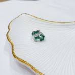 Серебряное кольцо Tiva с натуральным агатом 2.126ct, вес изделия 4,22 гр (2171157) 17 размер