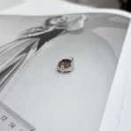 Серебряная подвеска Tiva с султанитом 5.489ct (2171423)