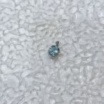 Серебряная подвеска Tiva с топазом 6.912ct (2171775)