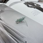 Серебряная брошка Tiva с натуральным агатом 2.9ct (2173427)