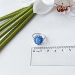 Серебряное кольцо Tiva с опалом 1.417ct, вес изделия 3,64 гр (2151845) 18.5 размер