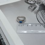 Серебряное кольцо Tiva с опалом 0.2ct, вес изделия 5,79 гр (2169987) 18 размер