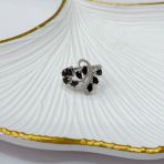 Серебряное кольцо Tiva с натуральным гранатом 2.723ct, вес изделия 4,29 гр (2171454) 17 размер