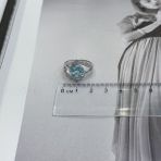 Серебряное кольцо Tiva с натуральным топазом 4.515ct, вес изделия 4,65 гр (2171652) 17 размер