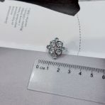 Серебряное кольцо Tiva с натуральным топазом 2.138ct, вес изделия 3,73 гр (2171737) 17.5 размер