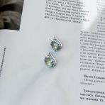 Серебряные серьги Tiva с мистик топазом 5.145ct (1989692)