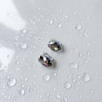 Серебряные серьги Tiva с мистик топазом 17.05ct (2150800)