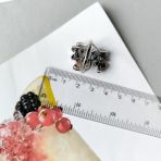 Серебряное кольцо Tiva с натуральным гранатом 4.212ct, вес изделия 6,2 гр (2166337) 18.5 размер