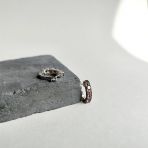 Серебряные серьги Tiva с натуральным гранатом 3.217ct (2166528)