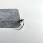 Серебряное кольцо Tiva с натуральным гранатом 1.825ct, вес изделия 3,71 гр (2166559) 17.5 размер