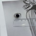 Серебряное кольцо Tiva с натуральным сапфиром 5.057ct, вес изделия 4,64 гр (2170303) 18 размер