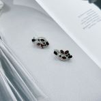 Серебряные серьги Tiva с натуральным гранатом 4.472ct (2171546)