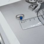 Серебряное кольцо Tiva с опалом 0.467ct, вес изделия 2,11 гр (2170129) 17.5 размер