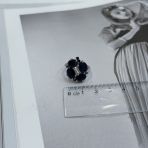 Серебряное кольцо Tiva с натуральным сапфиром 8.35ct, вес изделия 4,76 гр (2170341) 18 размер