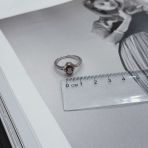 Серебряное кольцо Tiva с Султанит султанитом 1.167ct, вес изделия 2,2 гр (2171386) 17 размер