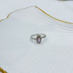 Серебряное кольцо Tiva с Султанит султанитом 1.167ct, вес изделия 2,2 гр (2171386) 17 размер