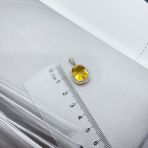 Серебряная подвеска Tiva с цитрином nano 4.578ct (2171904)