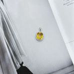 Серебряная подвеска Tiva с цитрином nano 4.578ct (2171904)