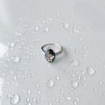 Серебряное кольцо Tiva с мистик топазом 8.358ct, вес изделия 4,21 гр (2150794) 17 размер