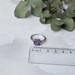 Серебряное кольцо Tiva с александритом 4.35ct, вес изделия 2,7 гр (1633649) 18 размер