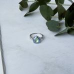 Серебряное кольцо Tiva с мистик топазом 3.033ct, вес изделия 2,57 гр (1990230) 18 размер