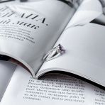 Серебряное кольцо Tiva с натуральным аметистом 1.657ct, вес изделия 2,64 гр (2024323) 18 размер