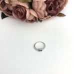 Серебряное кольцо Tiva с топазом Лондон Блю 0.578ct, вес изделия 1,41 гр (2086758) 17 размер