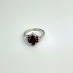 Серебряное кольцо Tiva с натуральным рубином 2.078ct, вес изделия 3,45 гр (2108368) 18 размер