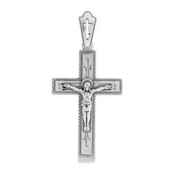 Серебряный крестик Tiva без камней (2156581) 