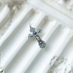 Серебряный крестик Tiva без камней (2156635) 