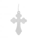 Серебряный крестик Tiva без камней (2157045) 