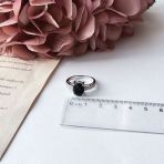 Серебряное кольцо Tiva с натуральным сапфиром 3.203ct, вес изделия 3,53 гр (2157861) 18.5 размер
