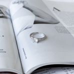 Серебряное кольцо Tiva с фианитами, вес изделия 2,33 гр (2159896) 18 размер