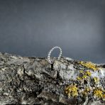 Серебряное кольцо Tiva с фианитами, вес изделия 1,27 гр (2160601) 19 размер