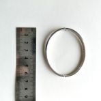 Серебряный браслет Tiva с фианитами, вес изделия 14,05 гр (2160649) 18 размер