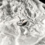 Серебряное кольцо Tiva с фианитами, вес изделия 3,17 гр (60002018) 18.5 размер