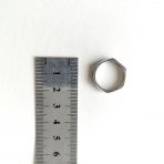 Серебряное кольцо Tiva с без камней, вес изделия 2,95 гр (2160793) 19 размер