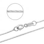 Серебряная цепочка Tiva с без камней, вес изделия 2,06 гр (2135067) 400 размер