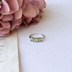 Серебряное кольцо Tiva с хризолітом 1.77ct, вес изделия 2,21 гр (2157298) 17 размер