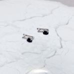 Серебряные серьги Tiva с натуральным сапфиром 2.15ct (2164937) 