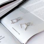 Серебряные серьги Tiva с натуральным топазом 3.29ct (2166047) 