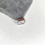 Серебряное кольцо Tiva с натуральным гранатом 2.895ct, вес изделия 5,55 гр (2166375) 17.5 размер