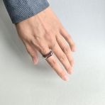 Серебряное кольцо Tiva с натуральным гранатом 2.895ct, вес изделия 5,55 гр (2166375) 17.5 размер