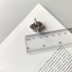 Серебряное кольцо Tiva с натуральным гранатом 3.863ct, вес изделия 4,75 гр (2166474) 17 размер