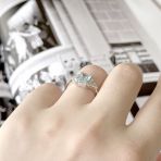 Серебряное кольцо Tiva с натуральным топазом 2.13ct, вес изделия 2,96 гр (2167808) 17 размер