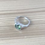 Серебряное кольцо Tiva с Султанит султанитом 1.867ct, вес изделия 3,84 гр (1990209) 17 размер