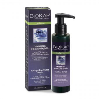 Bios Line BioKap анти-жовта маска фіолетова 150 мл