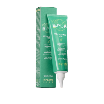 Echosline B.PUR Очищення-ремінералізація грязь для шкіри голови 150 мл