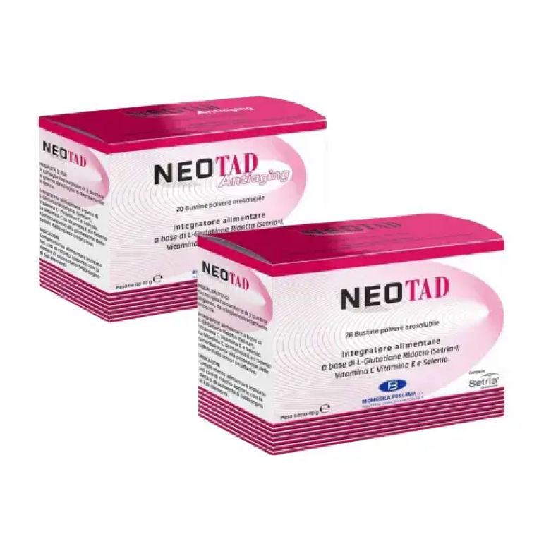 Глутатіон НеоТад з вітаміном C (NeoTad Glutathione) порошок, 20 саше по 2 г